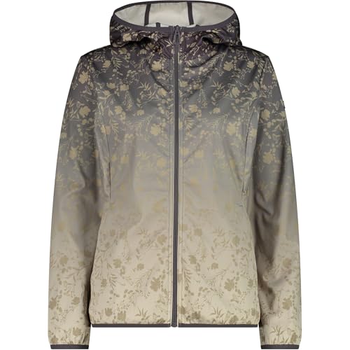 CMP Woman Jacket FIX Hood VANIGLIA-Terra - 46 von CMP