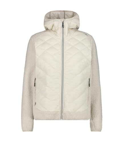 CMP WOMAN JACKET HYBRID FIX HOOD VANIGLIA - 38 von CMP