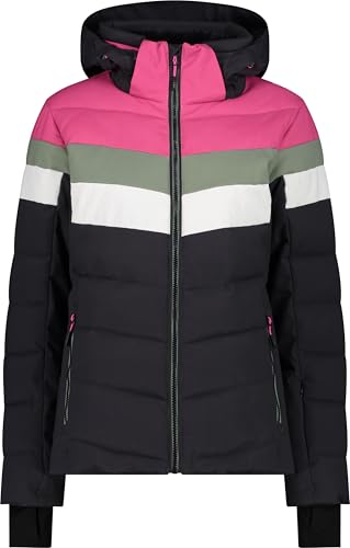 CMP WOMAN JACKET ZIP HOOD ANTRACITE - 42 von CMP