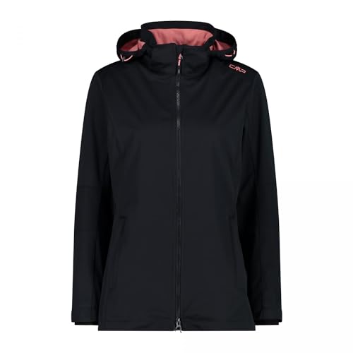 CMP WOMAN JACKET ZIP HOOD ANTRACITE-ORCHIDEA - 40 von CMP