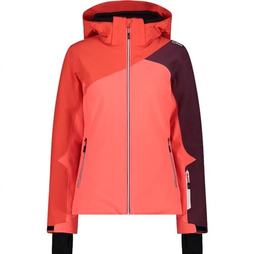 CMP WOMAN JACKET ZIP HOOD RED FLUO - 40 von CMP