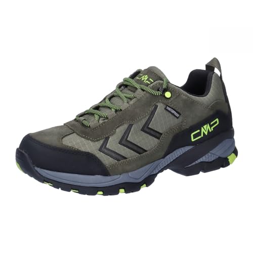 CMP Wanderschuhe Melnick Low Trekking Shoes WP 3Q19657 Jungle-Yellow Fluo 44 von CMP