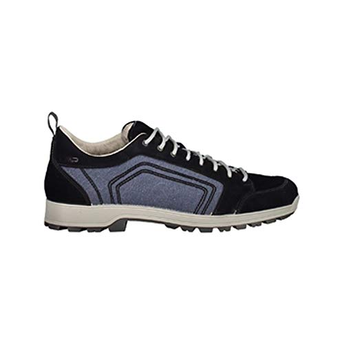 CMP Wanderschuhe Outdoorschuh Atik Canvas Hiking Shoes dunkelblau leicht Canvas (42 EU, N950 Black Blue) von CMP