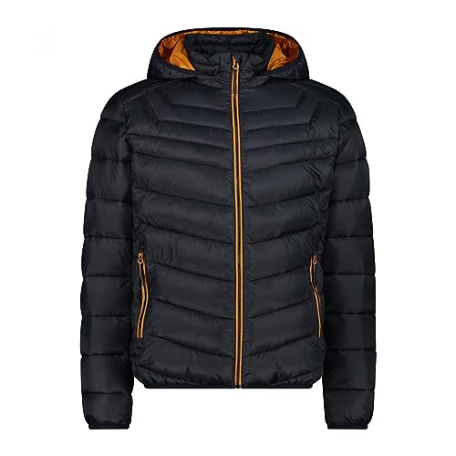 CMP Man Jacket Snaps Hood Herren, Farbe:ANTRACITE, Größe:60 von CMP