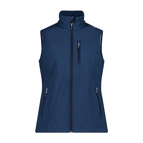 CMP Damen Softshell Weste, blue ink-cristal blue, 46 von CMP