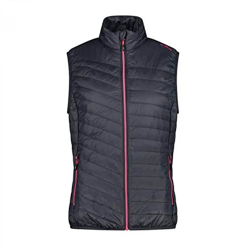 CMP Westen Damen Weste WOMAN VEST ANTRACITE 46 von CMP