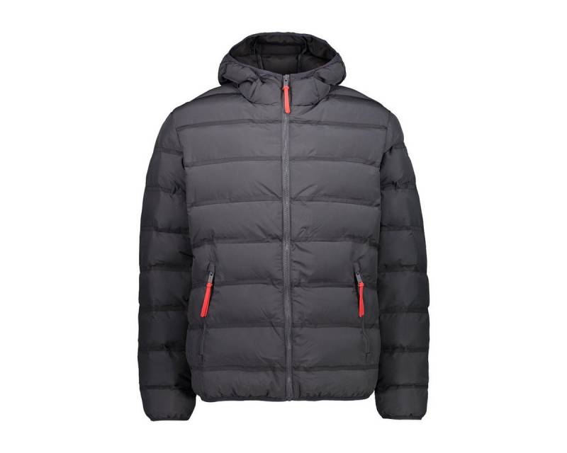 CMP Winterjacke (nahtlos, mit Wattierung und Kapuze) anthrazit Herren von CMP