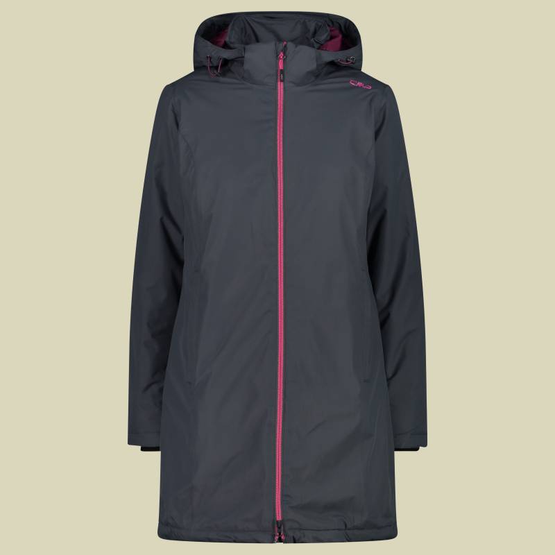 Woman Coat Zip Hood 32Z1406 Größe 38 Farbe U911 titanio von CMP