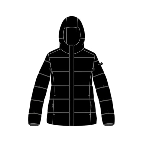 CMP Woman Jacket FIX Hood Nero - 36 von CMP