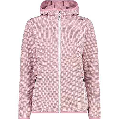 CMP Damen Hoodie Jacke, Fard-Bianco, 36 von CMP