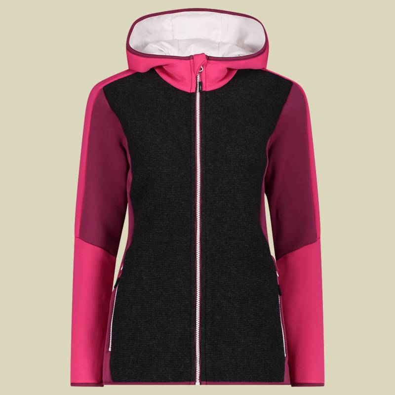 Woman Jacket Fix Hood Stretch Performance 32M2086 Größe 36 Farbe  B870 fuchsia von CMP