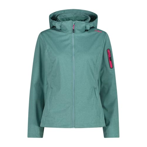 CMP Woman Jacket Zip Hood Agave Mel. - 38 von CMP