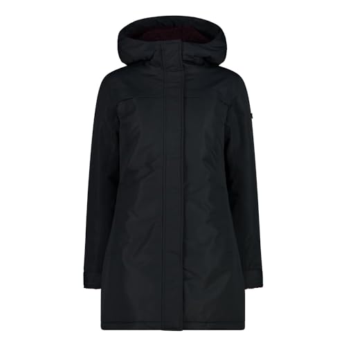 CMP Woman Parka Fix Hood 33K2196 Größe 40 antracite von CMP