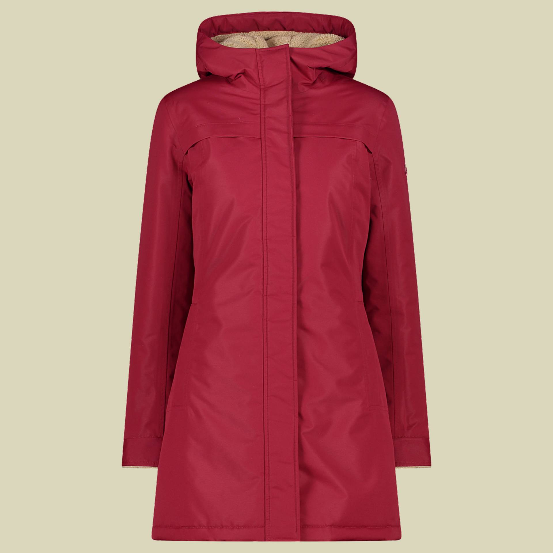 Woman Parka Fix Hood 33K2196 Größe 38 Farbe anemone von CMP