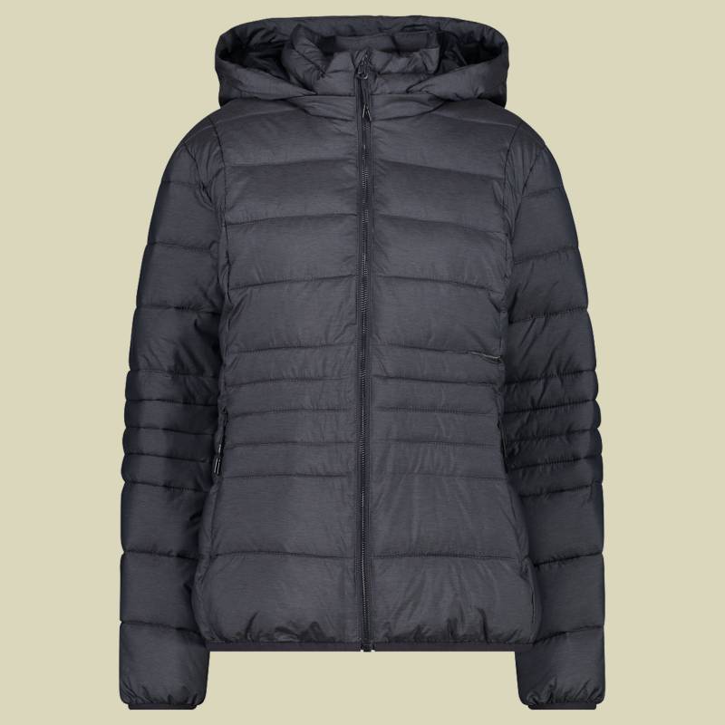 Woman Parka Snaps Hood Ripstop Melange 33K1716M Größe 42 Farbe graffite melange von CMP