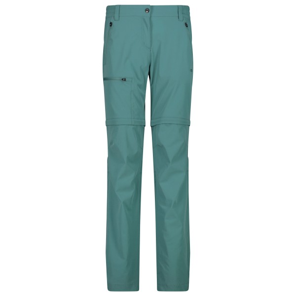 CMP - Women's 4-Way Stretch Zip Off Pant - Zip-Off-Hose Gr 46 türkis von CMP