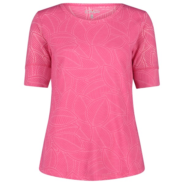 CMP - Women's Burnout Jersey T-Shirt - Funktionsshirt Gr 36 rosa von CMP