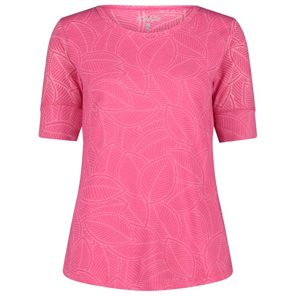 CMP - Women's Burnout Jersey T-Shirt - Funktionsshirt Gr 38 rosa von CMP