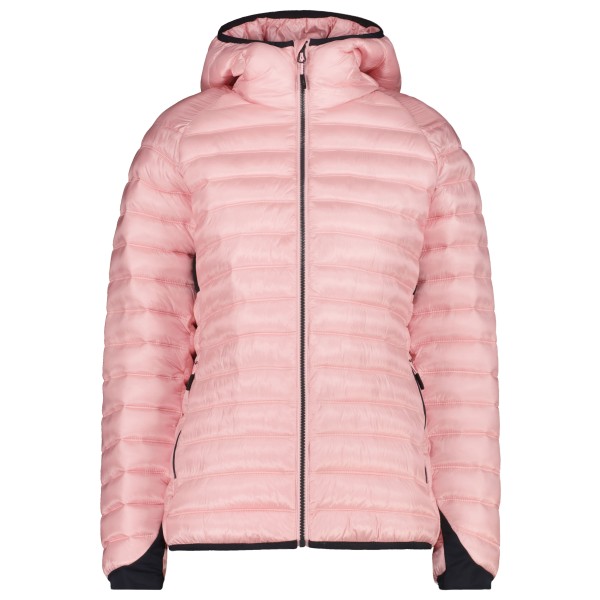 CMP - Women's Down Jacket Fix Hood Ripstop - Kunstfaserjacke Gr 40 rosa von CMP
