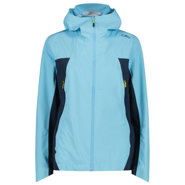 CMP - Women's Jacket Fix Hood 2 Layer - Regenjacke Gr 48 blau von CMP