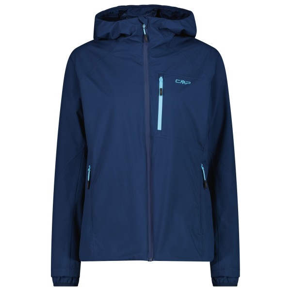 CMP - Women's Jacket Fix Hood 35Z2826 - Regenjacke Gr 34 blau von CMP