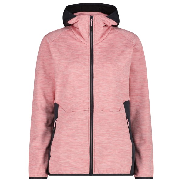 CMP - Women's Jacket Fix Hood - Fleecejacke Gr 46 rosa von CMP