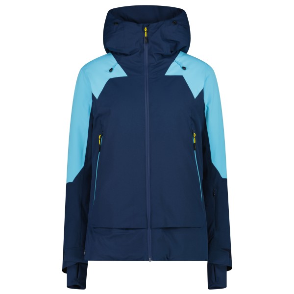 CMP - Women's Jacket Fix Hood Twill - Skijacke Gr 38 blau von CMP
