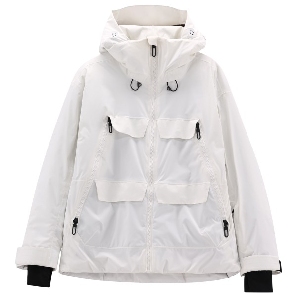 CMP - Women's Jacket Fix Hood with Chest Pockets - Skijacke Gr XXS grau/weiß von CMP