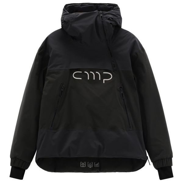 CMP - Women's Jacket Fix Hood with Logo - Skijacke Gr M schwarz von CMP