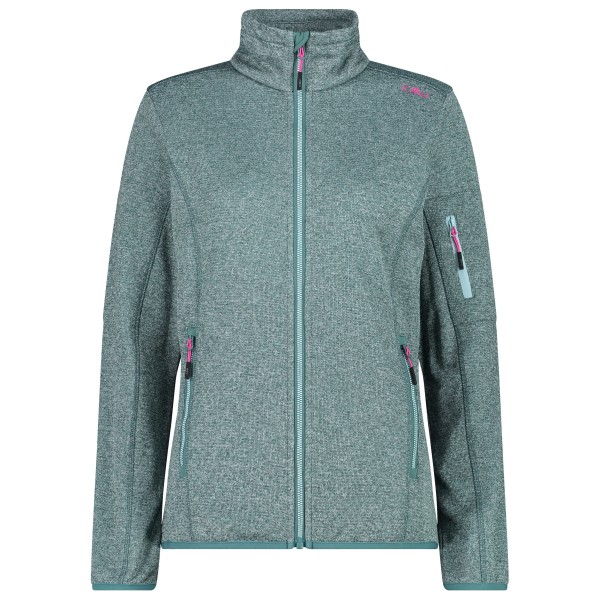 CMP - Women's Jacket Knitted + Mesh - Fleecejacke Gr 46 türkis CMP - Women's Jacket Knitted + Mesh - Fleecejacke Gr 46 türkis von CMP