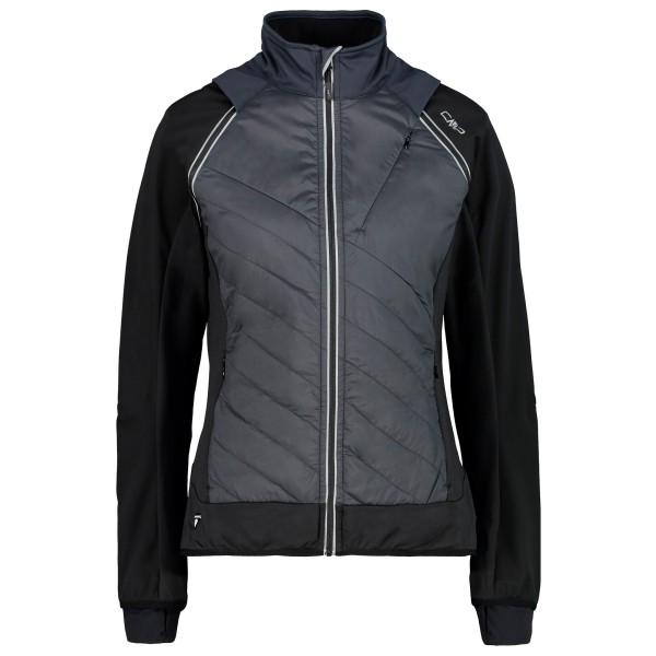 CMP - Women's Jacket with Detachable Sleeves - Kunstfaserjacke Gr 38 schwarz von CMP