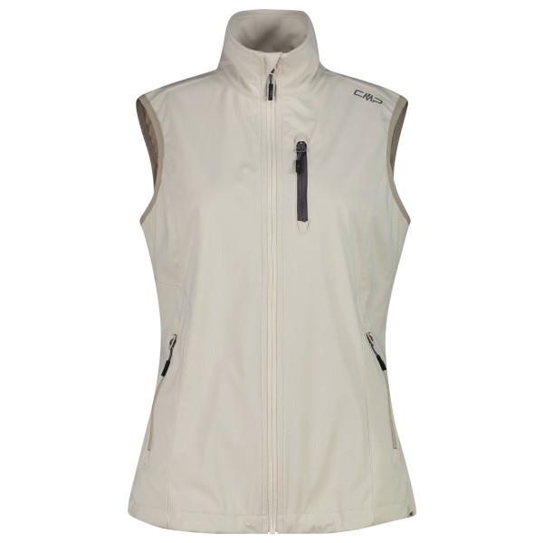 CMP - Women's Light Softshell Vest - Softshellweste Gr 40 grau/beige von CMP