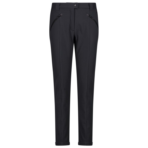 CMP - Women's Long Pant Softshell 3A11266 - Softshellhose Gr 44 schwarz von CMP