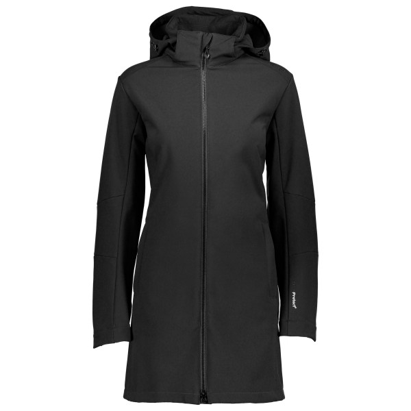CMP - Women's Parka Zip Hood Softshell - Softshelljacke Gr 36 schwarz von CMP