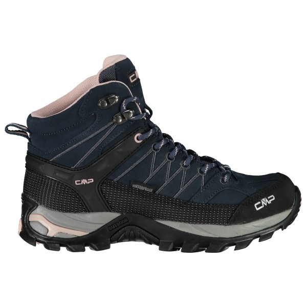 CMP - Women's Rigel Mid Trekking Shoes Waterproof - Wanderschuhe Gr 36 schwarz von CMP