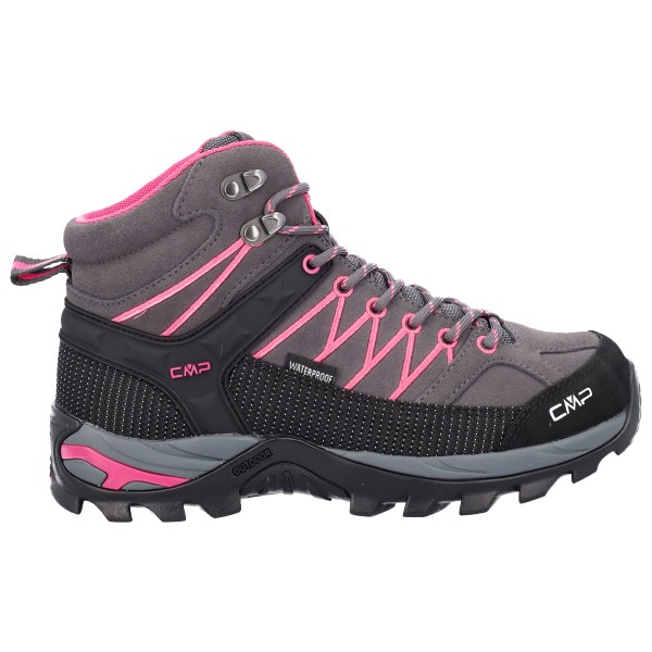 CMP - Women's Rigel Mid Trekking Shoes Waterproof - Wanderschuhe Gr 37 grau von CMP