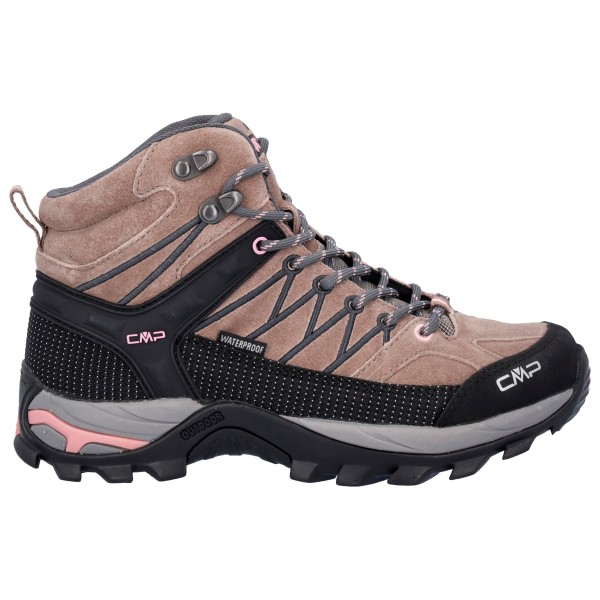 CMP - Women's Rigel Mid Trekking Shoes Waterproof - Wanderschuhe Gr 38 braun/schwarz von CMP