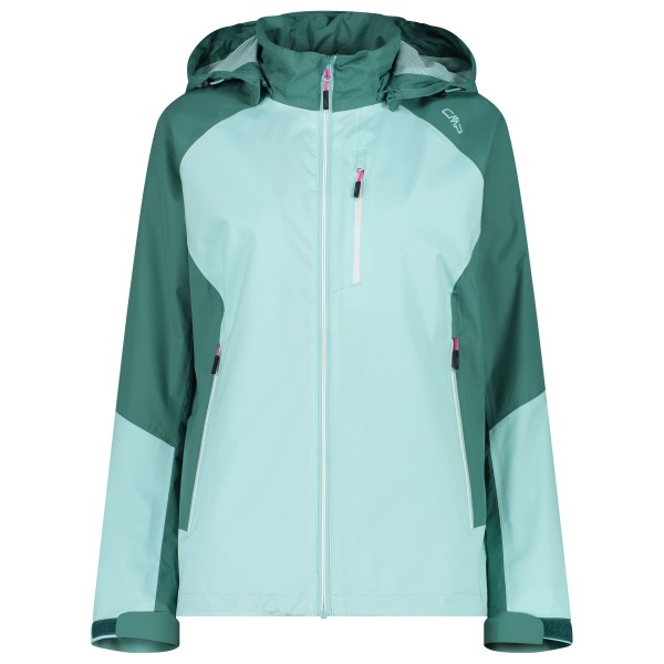 CMP - Women's Ripstop Jacket Zip Hood - Regenjacke Gr 34 blau von CMP