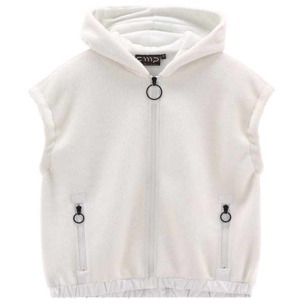 CMP - Women's S/S Jacket Fix Hood - Fleeceweste Gr XS grau/weiß CMP - Women's S/S Jacket Fix Hood - Fleeceweste Gr XS grau/weiß von CMP