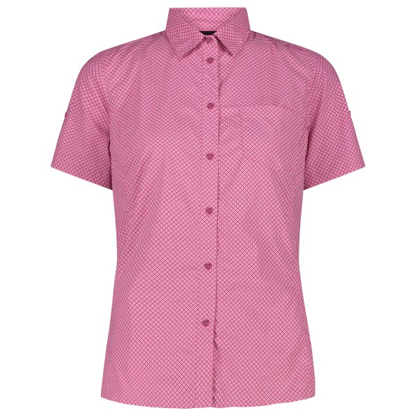 CMP - Women's Shirt with Chest Pocket - Bluse Gr 42 rosa von CMP