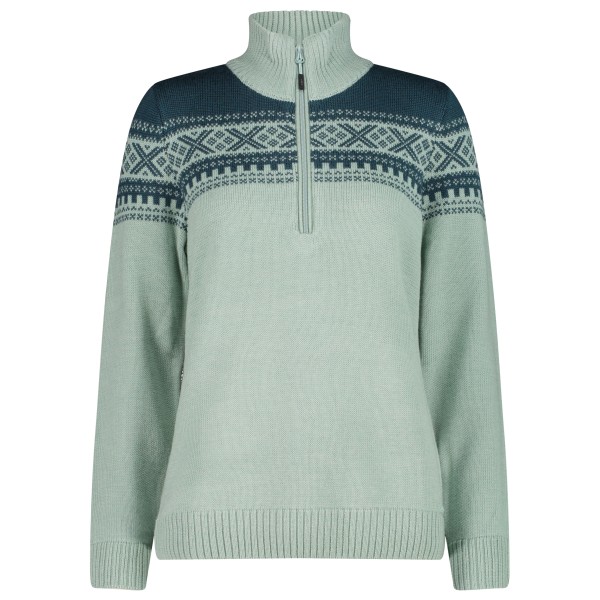 CMP - Women's Sweat Knitted Yarn 7H76506 - Pullover Gr 48 grau von CMP