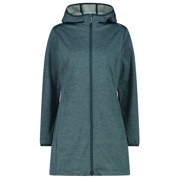 CMP - Women's Woman Parka Fix Hood - Softshelljacke Gr 34 blau von CMP