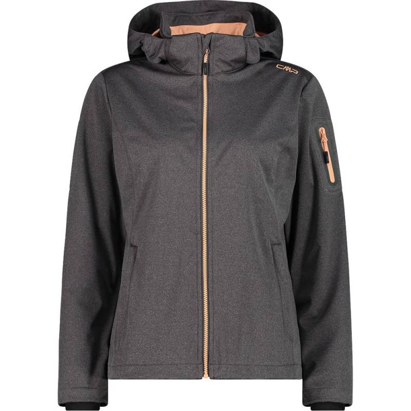 CMP Zip Hood Damen Softshelljacke terra mel 42 von CMP