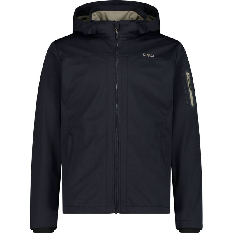 CMP Zip Hood Herren Softshelljacke antracite sage 52 von CMP