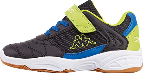 Kappa Unisex Droum Ii Mf Straßen Laufschuh, Black/Lime, 37 EU von CMP