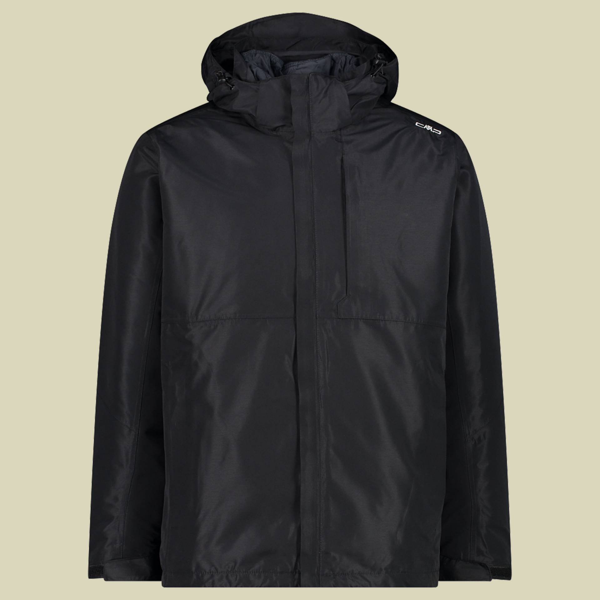 Man Jacket Zip Hood Detachable Inn.Jacket 33Z1577D 54 schwarz - Farbe black von CMP