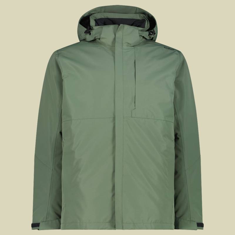 Man Jacket Zip Hood Detachable Inn.Jacket 33Z1577D 56 grün II - Farbe musk von CMP