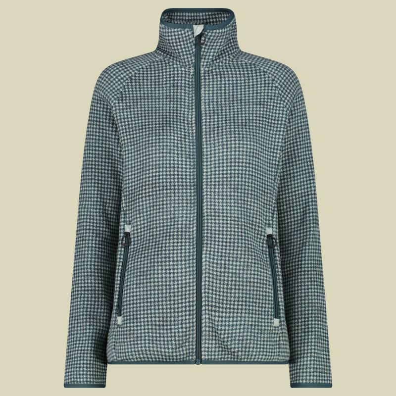 Woman Jacket Printed Knitted 36 grün - Farbe jade trek green von CMP