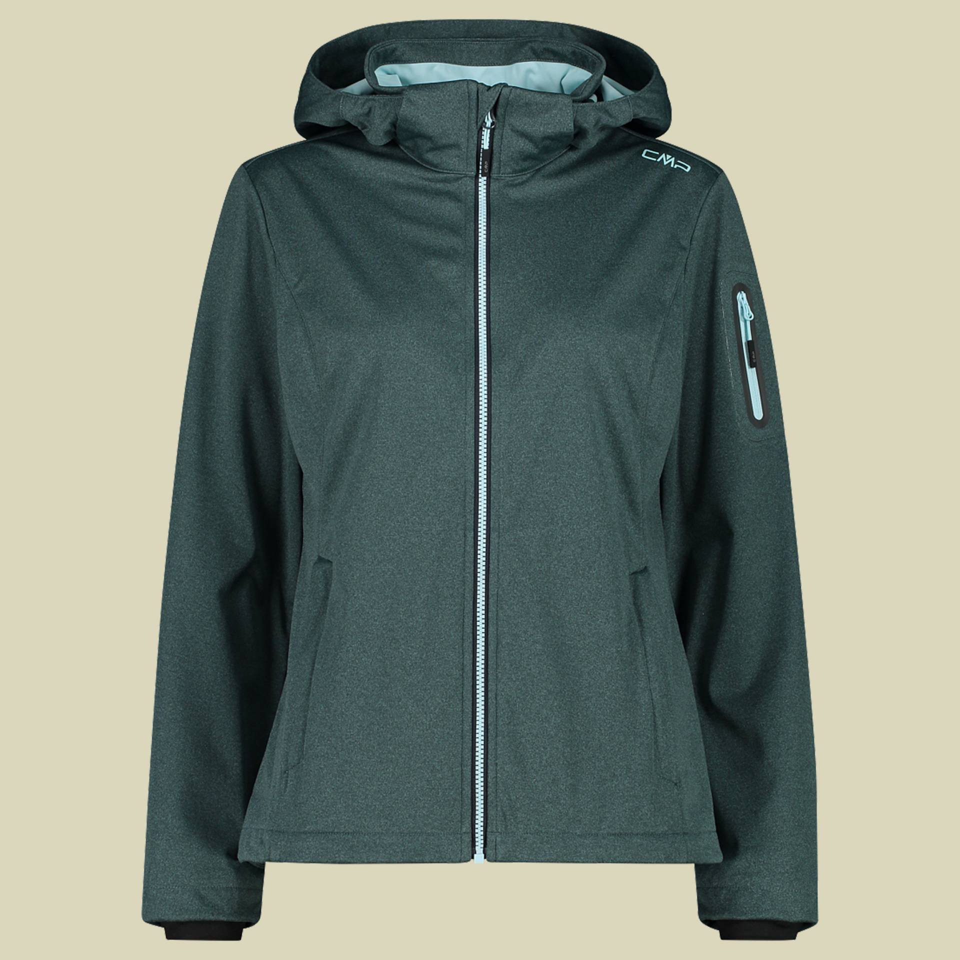 Woman Jacket Zip Hood Light Softshell M 39A5016M grün 44- 13ET darker agave Woman Jacket Zip Hood Light Softshell M 39A5016M grün 44- 13ET darker agave von CMP