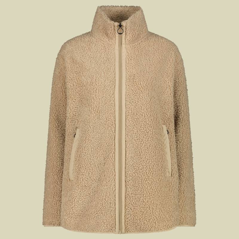 Woman Long Jacket Bonded Teddy with inner Polar Fleece 40 braun - Farbe cookie Woman Long Jacket Bonded Teddy with inner Polar Fleece 40 braun - Farbe cookie von CMP